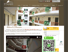 Tablet Screenshot of kvmansion.com